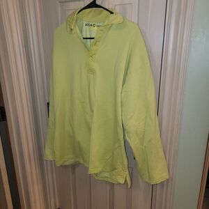 Mens Sz S KOTO Urban Outfitters Long Sleeve Preppy Shirt Oversized